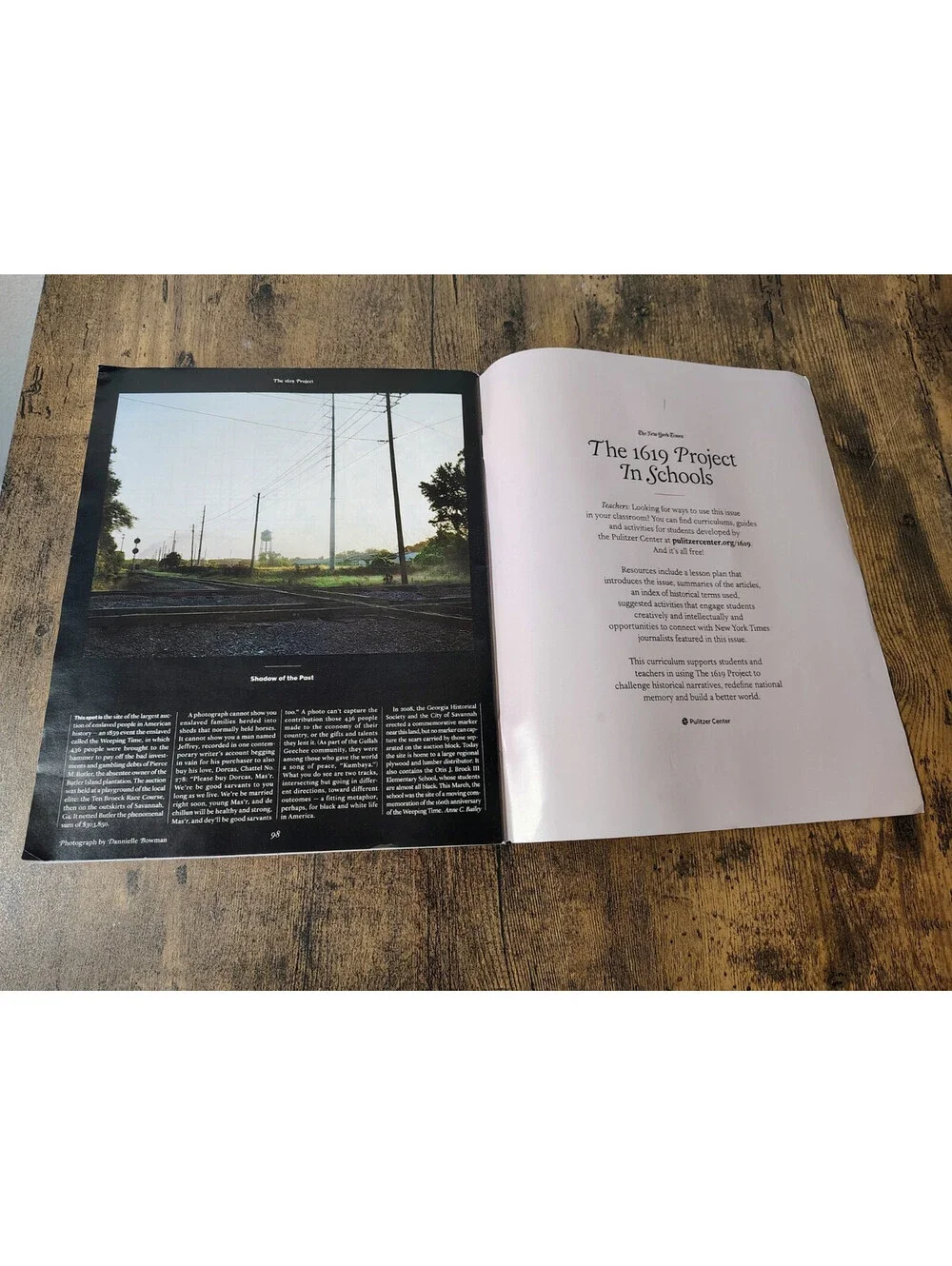 New York Times Magazine August 18 2019 The 1619 Project Special Print Edition